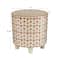 Hello Honey® 8" Footed Stoneware Planter with Abstract Print